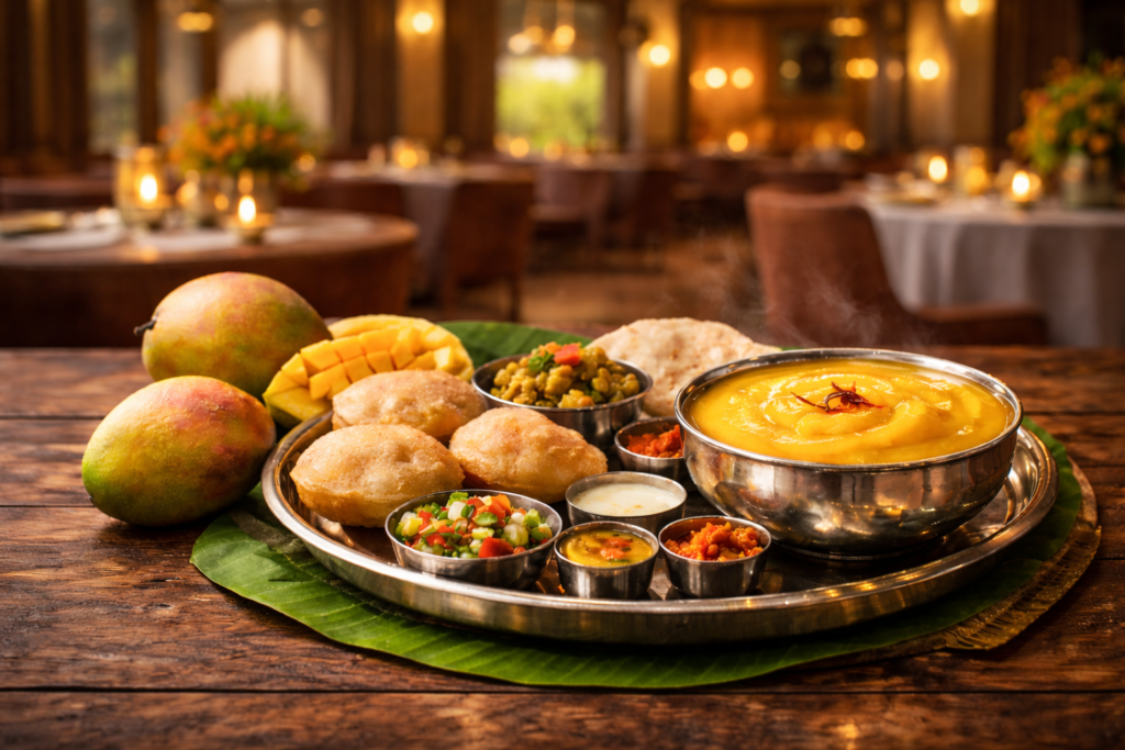 Aamras Thali in Sambhajinagar